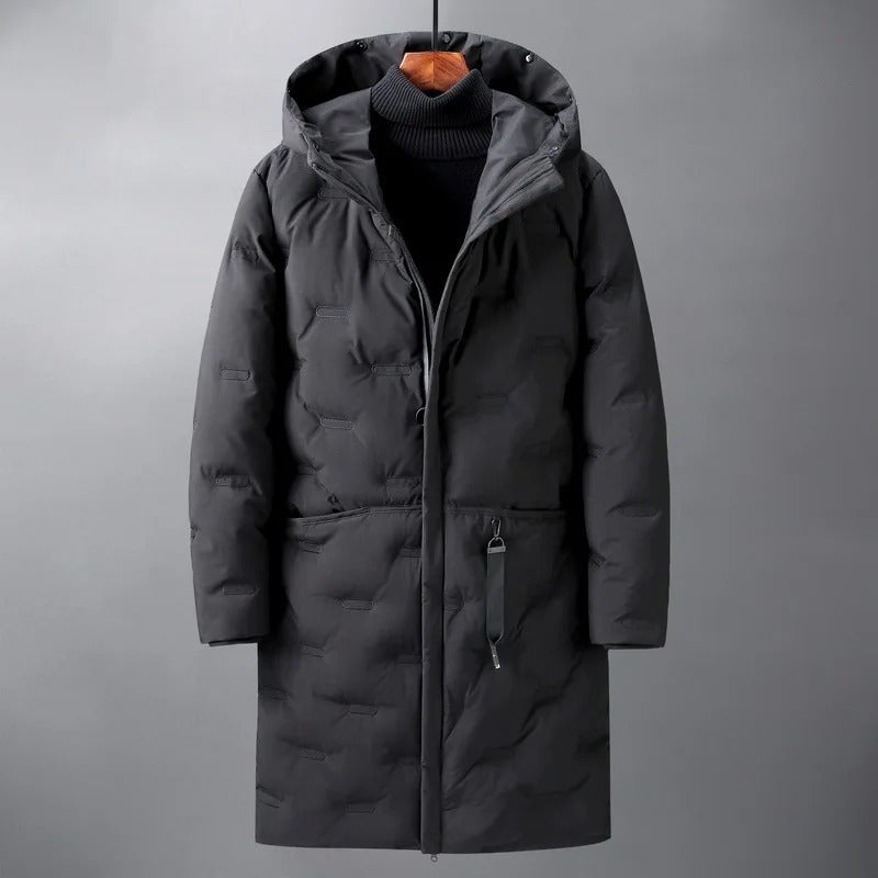 Long Winter Jacket Khaki