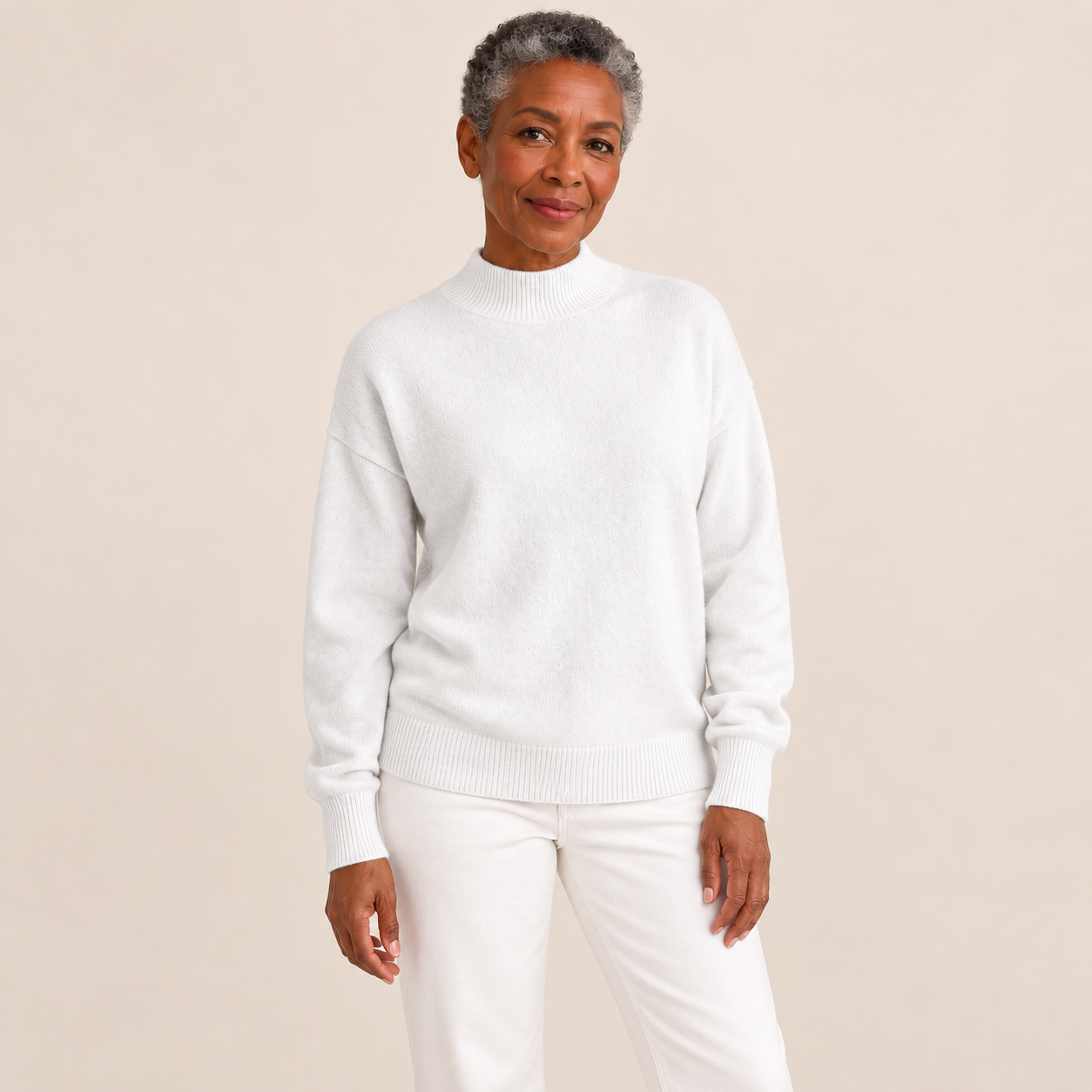 Maria-Alexandra – Pullover – Weiß
