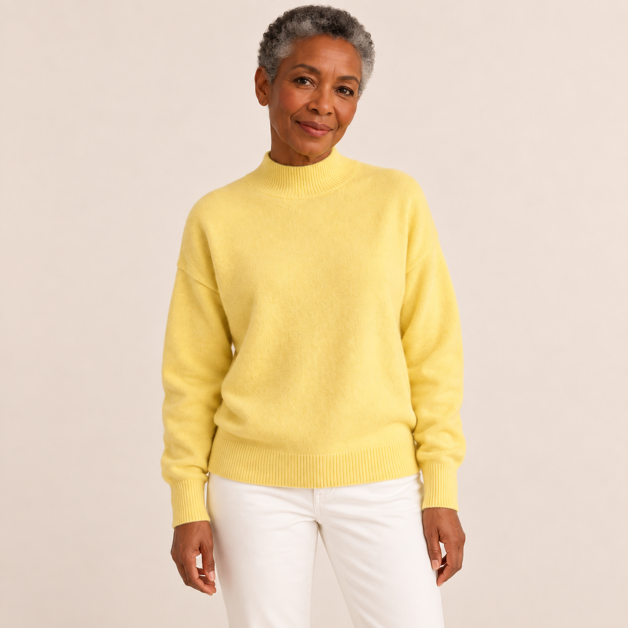 Maria-Alexandra – Pullover – Gelb