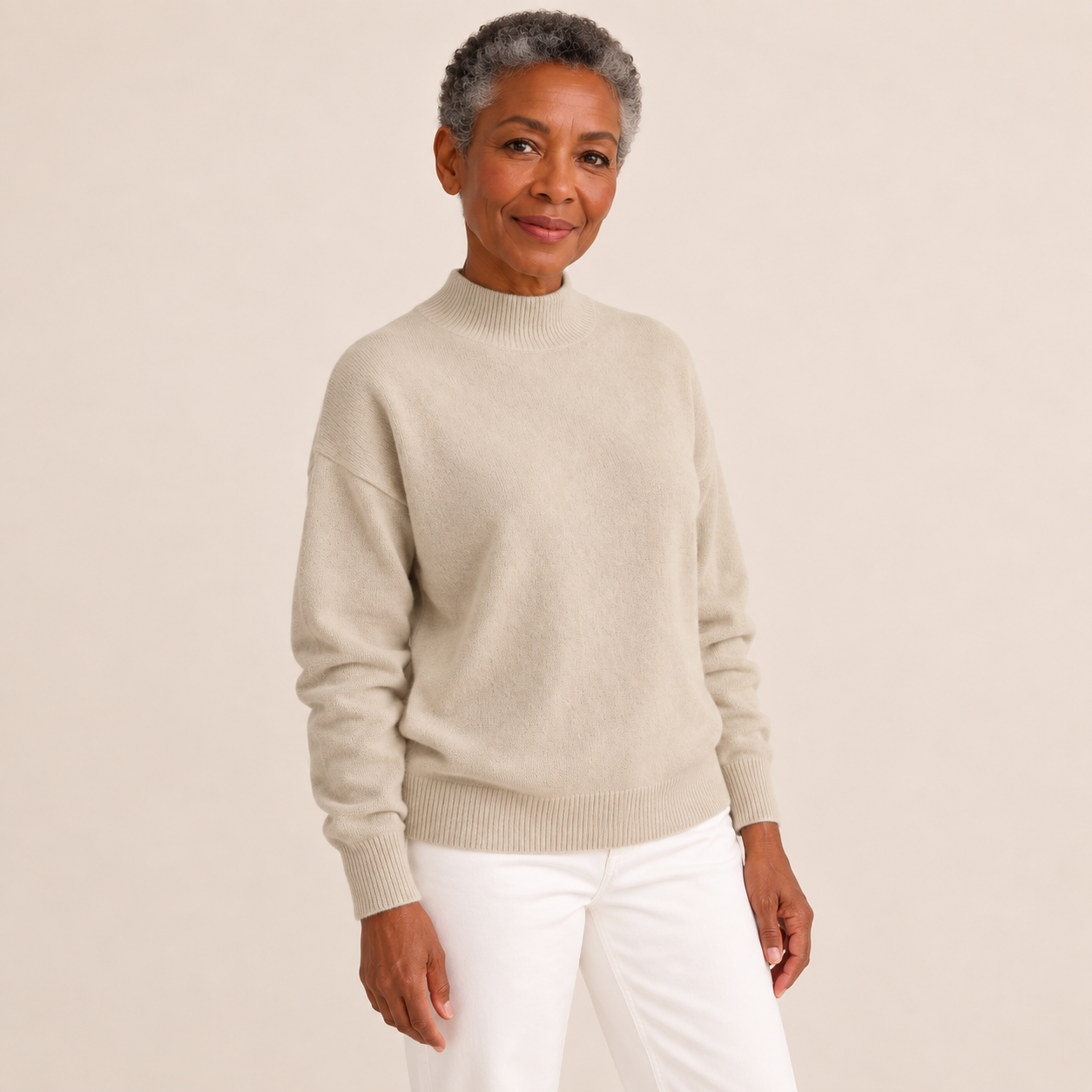 Maria-Alexandra – Pullover – Beige