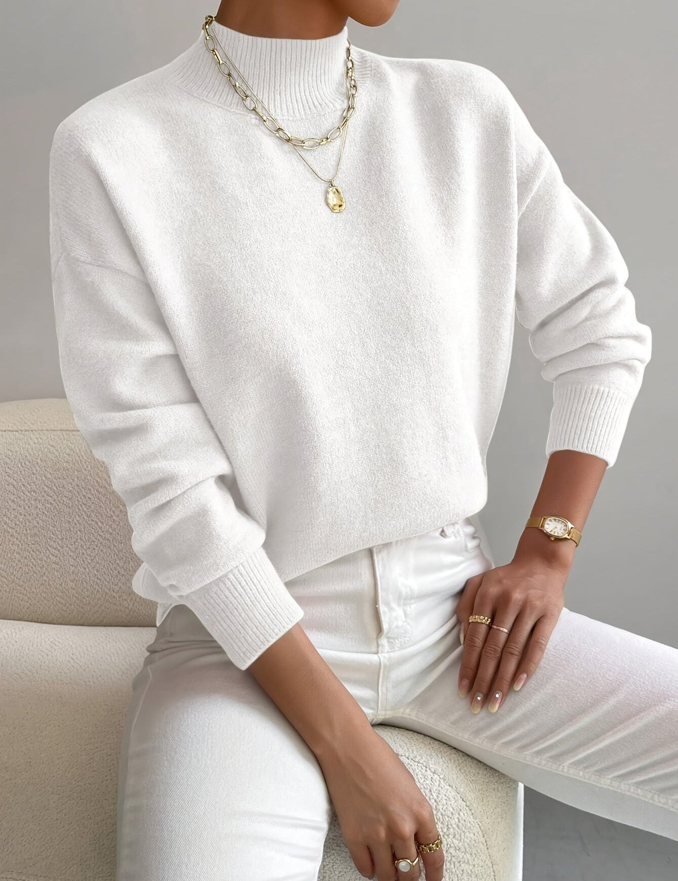 Maria-Alexandra | Eleganter und warmer Pullover