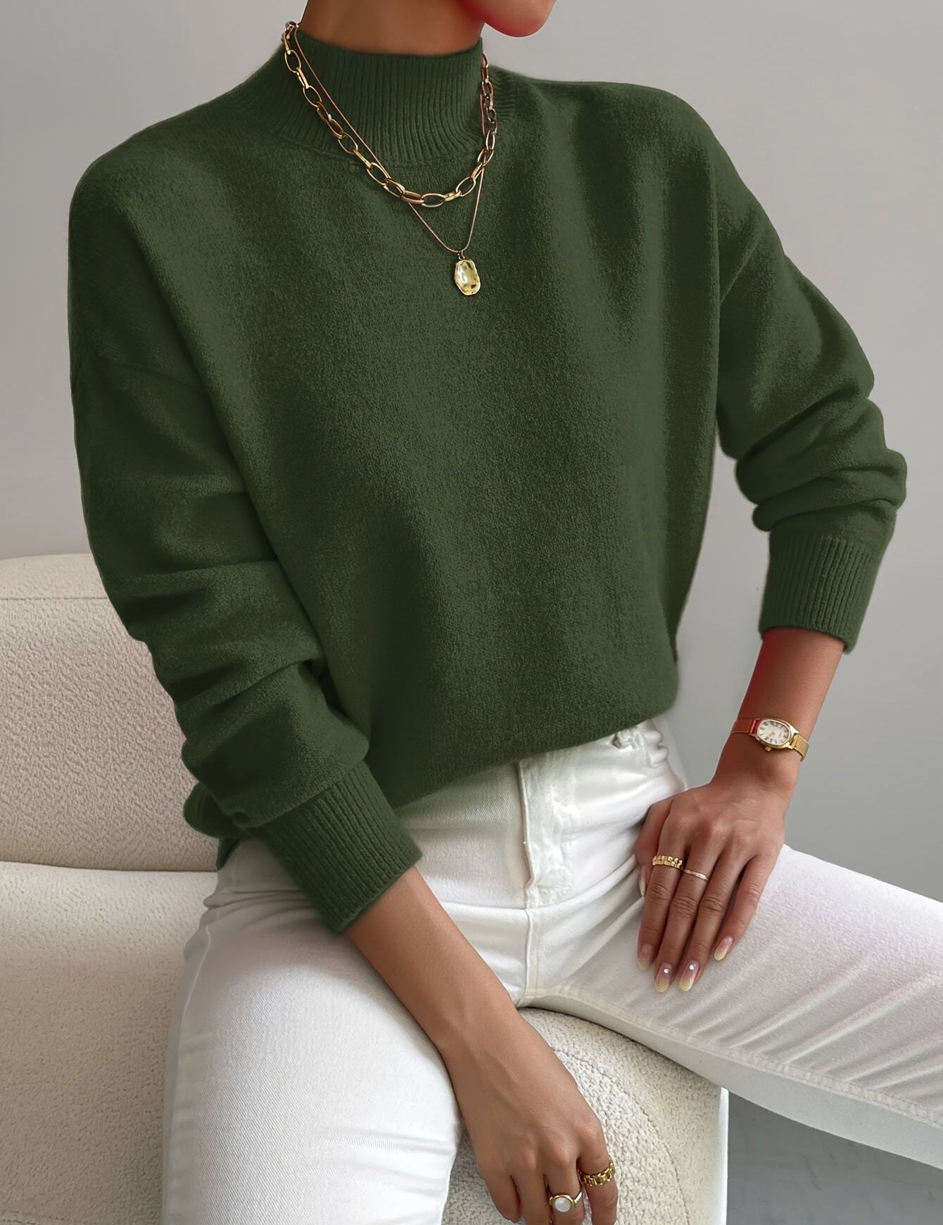 Maria-Alexandra | Eleganter und warmer Pullover