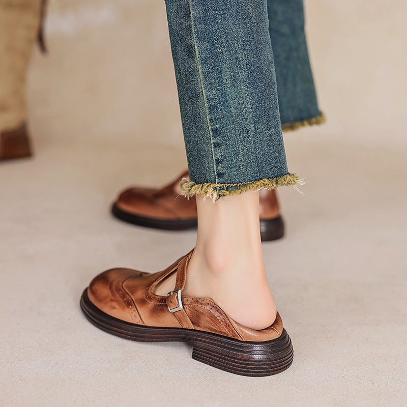 Manuela | Vintage Brogue Schuhe