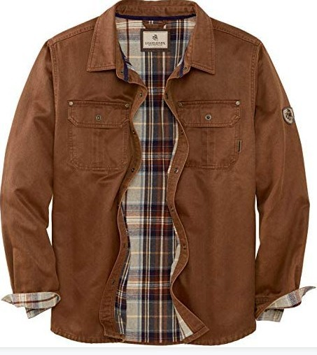 Herren-Langarmjacke | Knöpfe und Fronttaschen