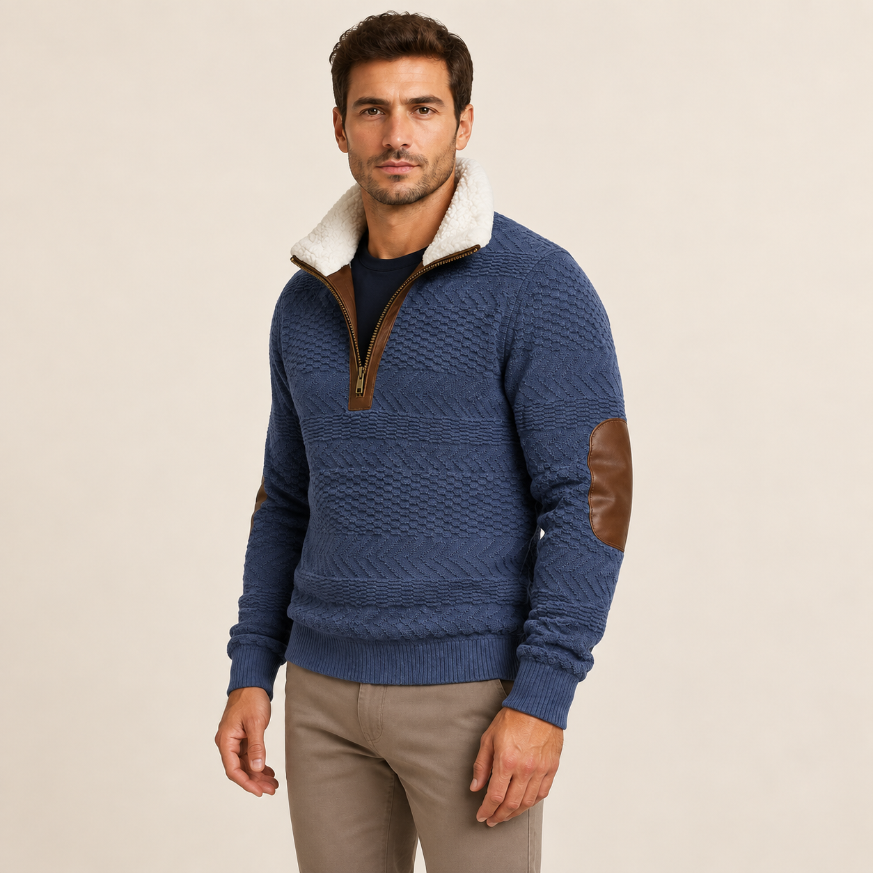Mikael – Blau – Weitere Pose