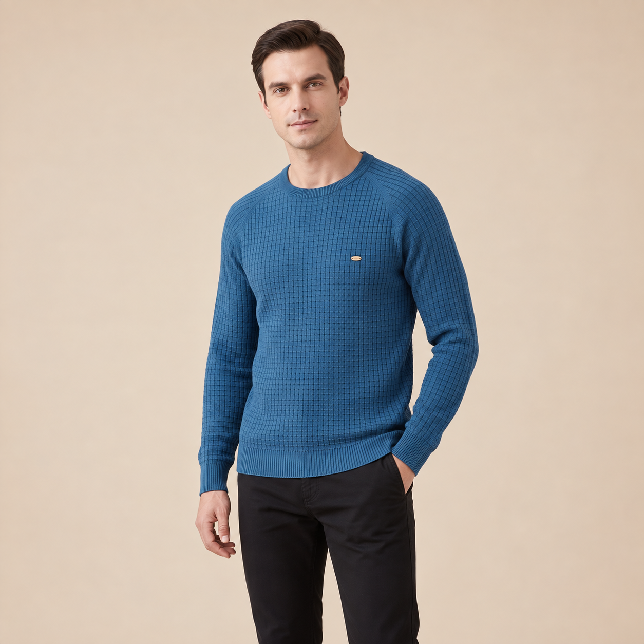 Mircea – Blau – Weitere Pose