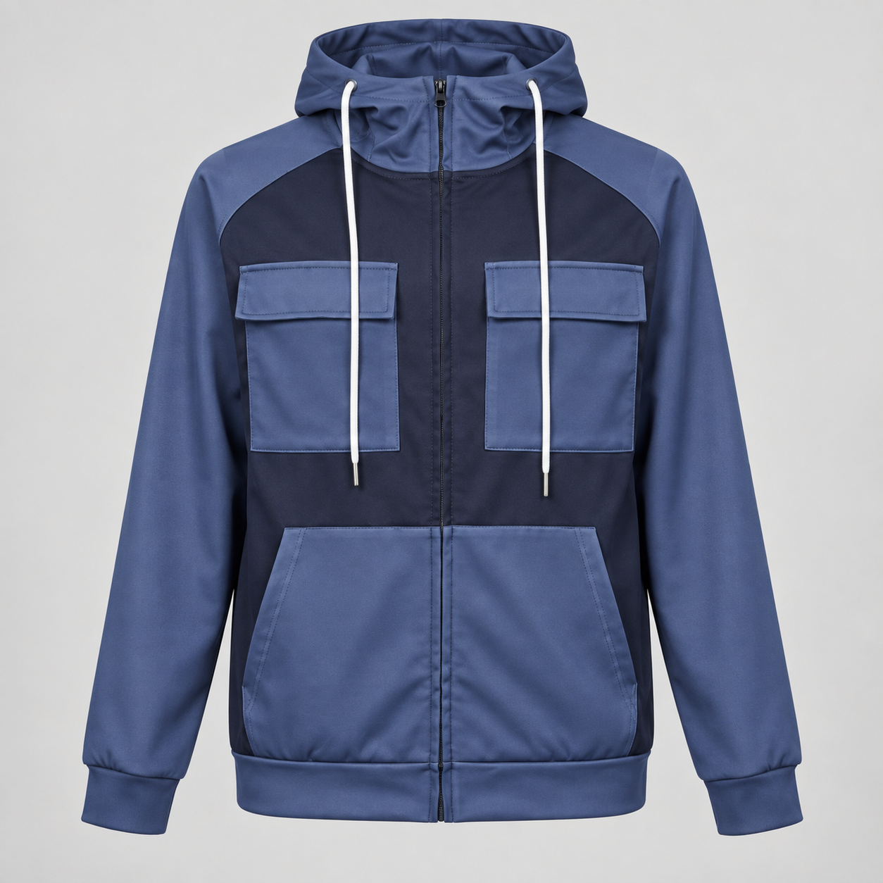 Neil Herren Kapuzenjacke Marineblau