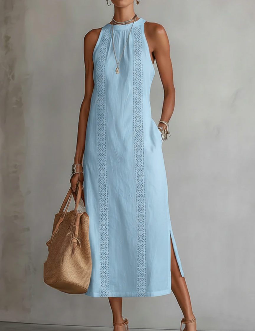 Loredana | Vielseitiges, ornamentales Neckholder-Kleid