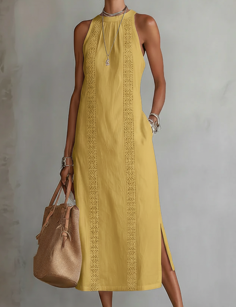 Loredana | Vielseitiges, ornamentales Neckholder-Kleid