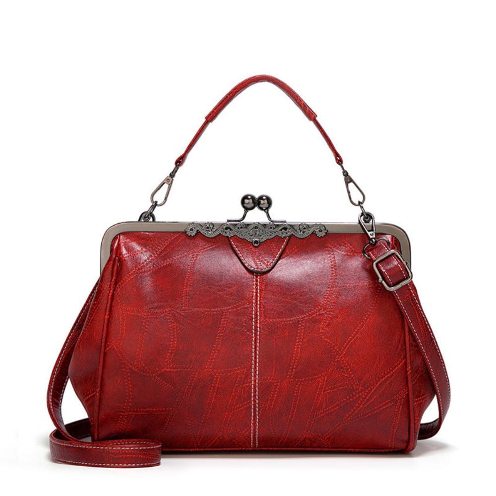 Gabriela | Vintage Tasche mit elegantem Verschluss