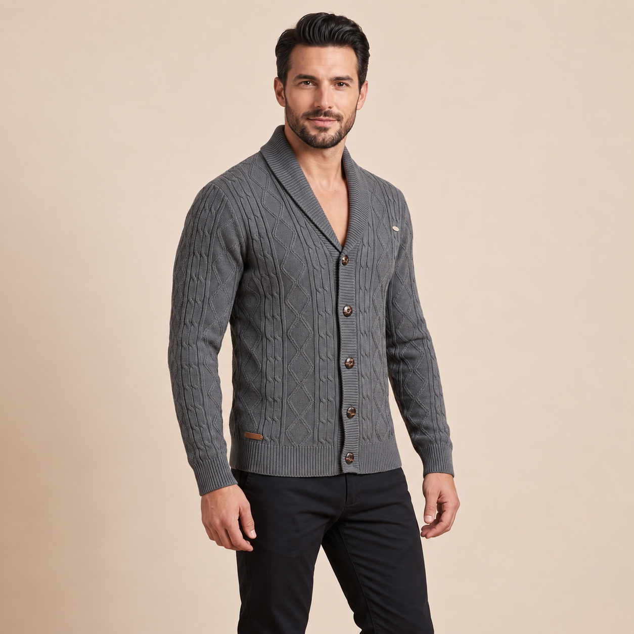 Sandu – Grau weitere Pose