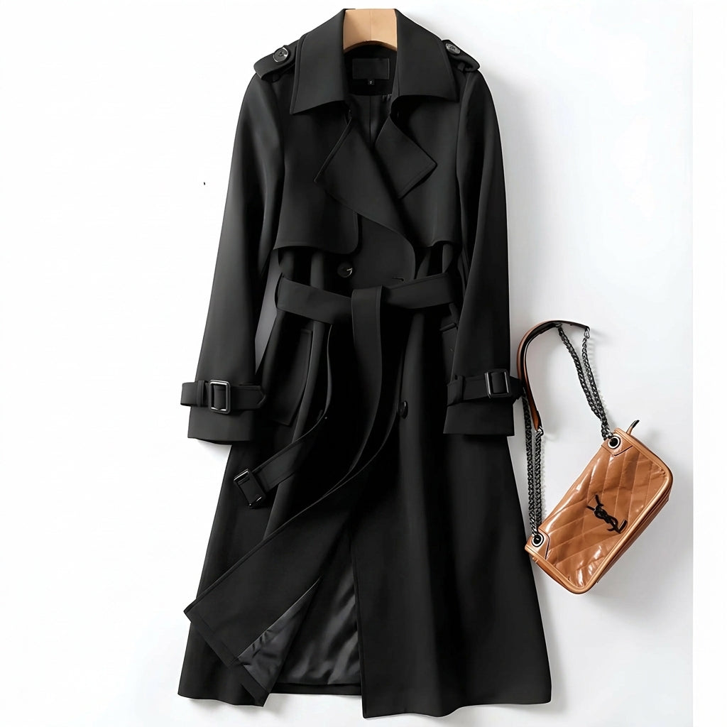 Gabriela-Maria – Klassischer Trenchcoat mit Design – Bild 2