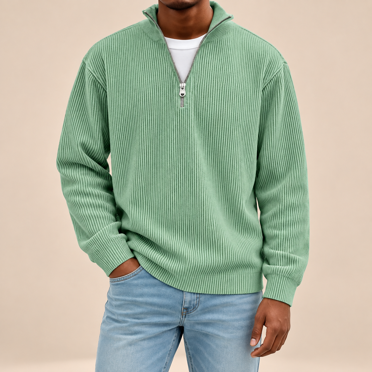 Silviu Pullover – Grün