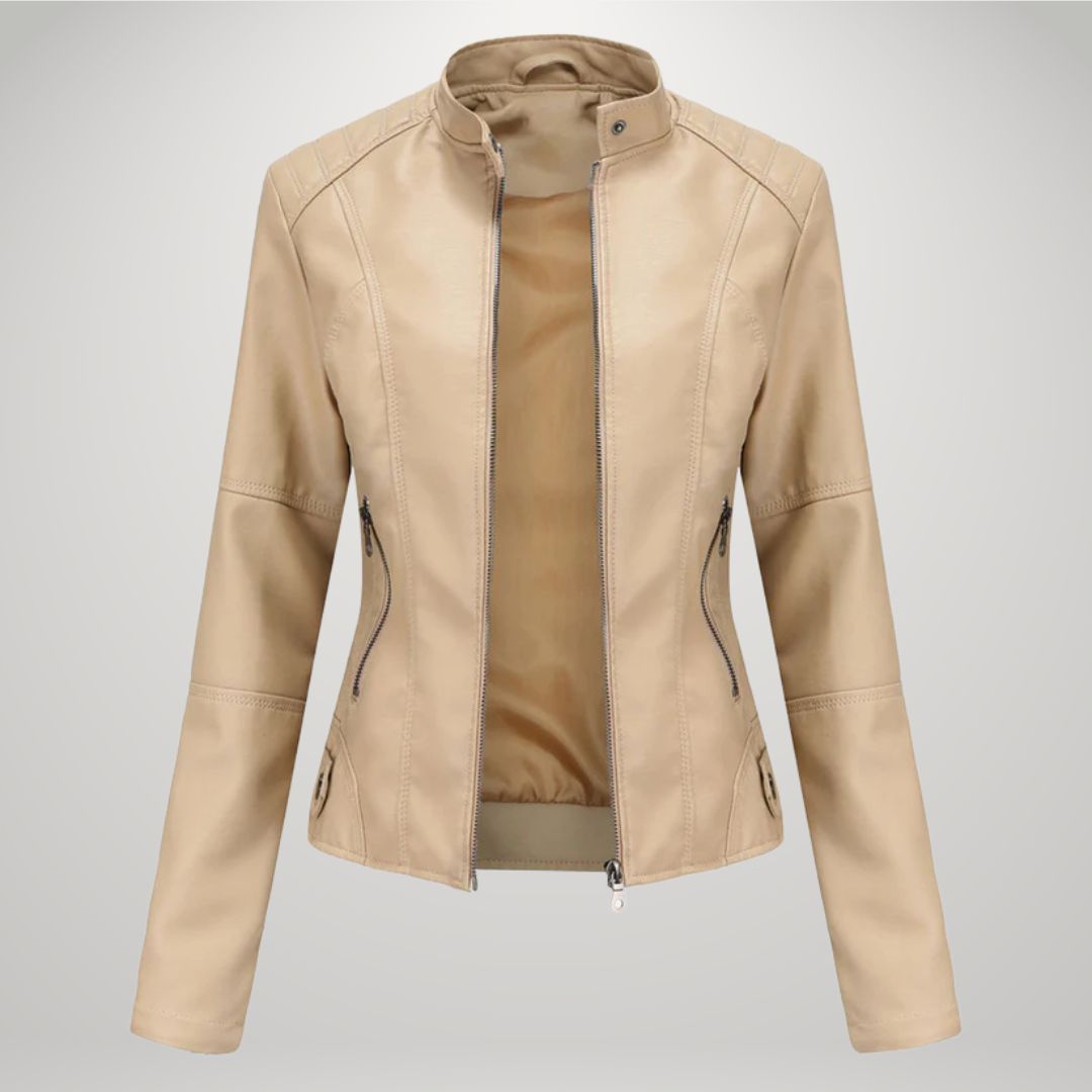 Manuela – Vielseitige Premium-Kunstlederjacke – Bild 7