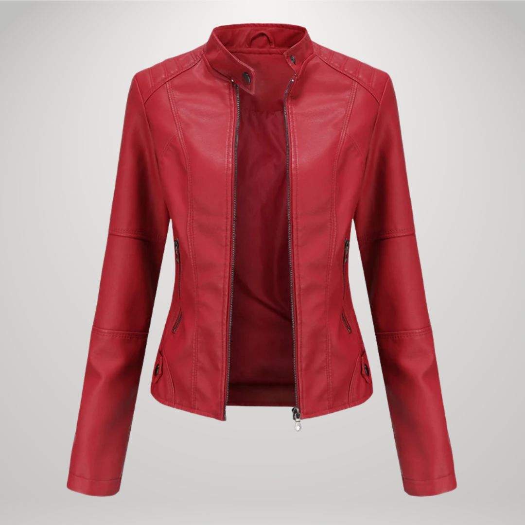 Manuela – Vielseitige Premium-Kunstlederjacke – Bild 5