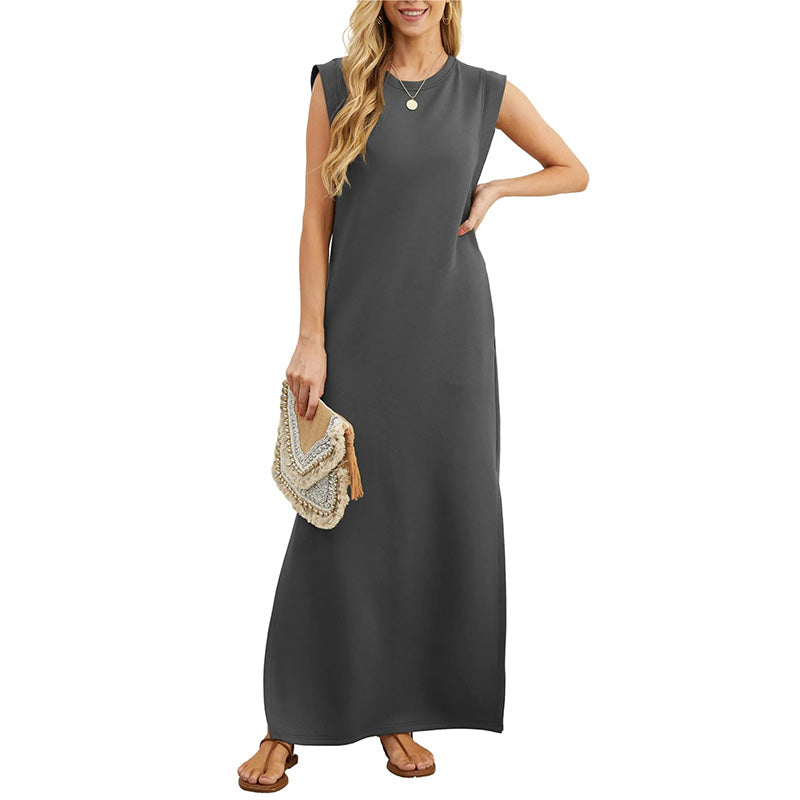 Marcela | Vielseitiges, minimalistisches Maxikleid