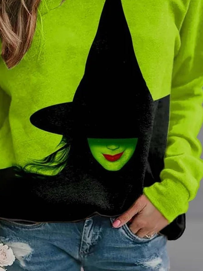 Sophia | Sweatshirt mit Halloween-Motiv – Produktansicht 2