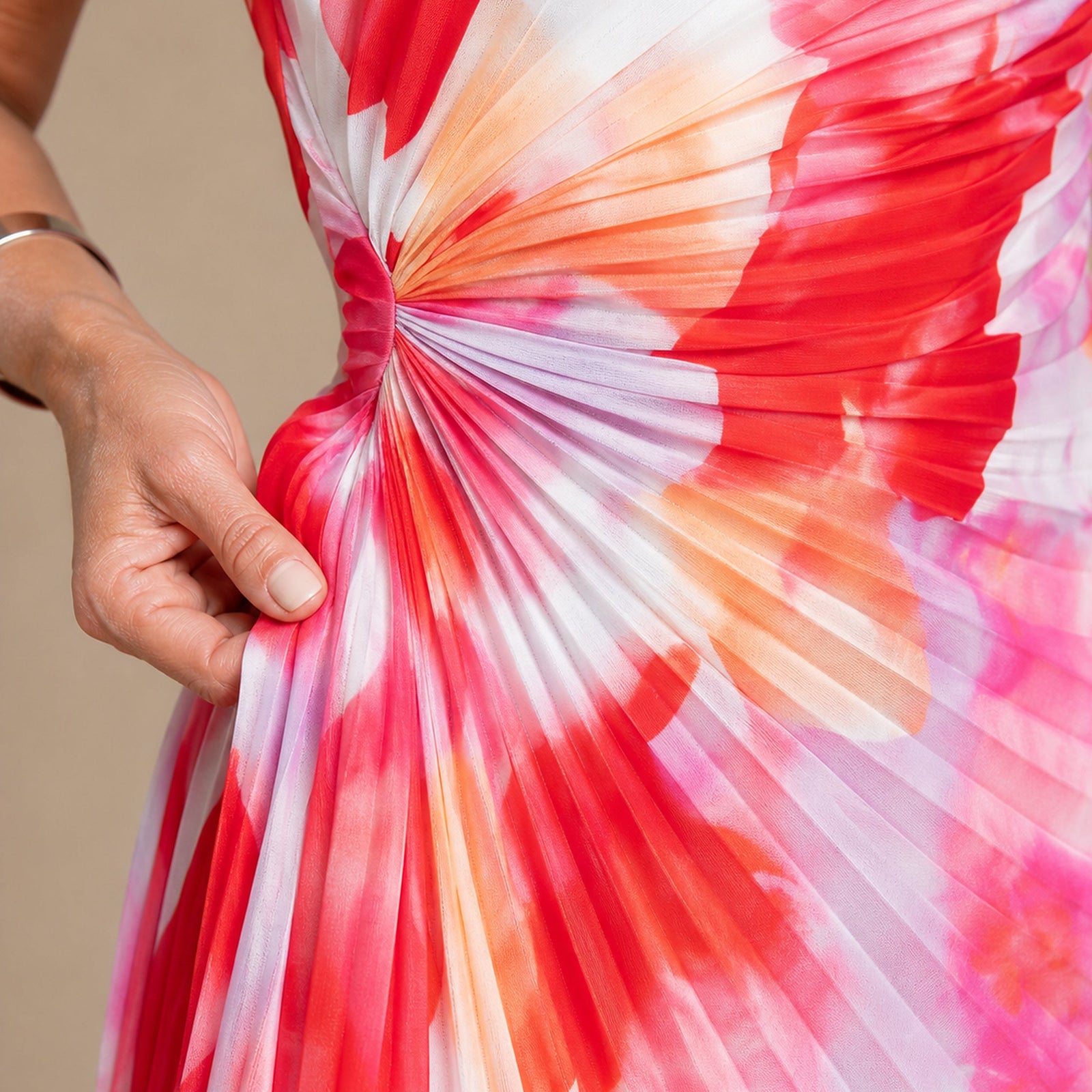 Rochie Taya – detaliu material