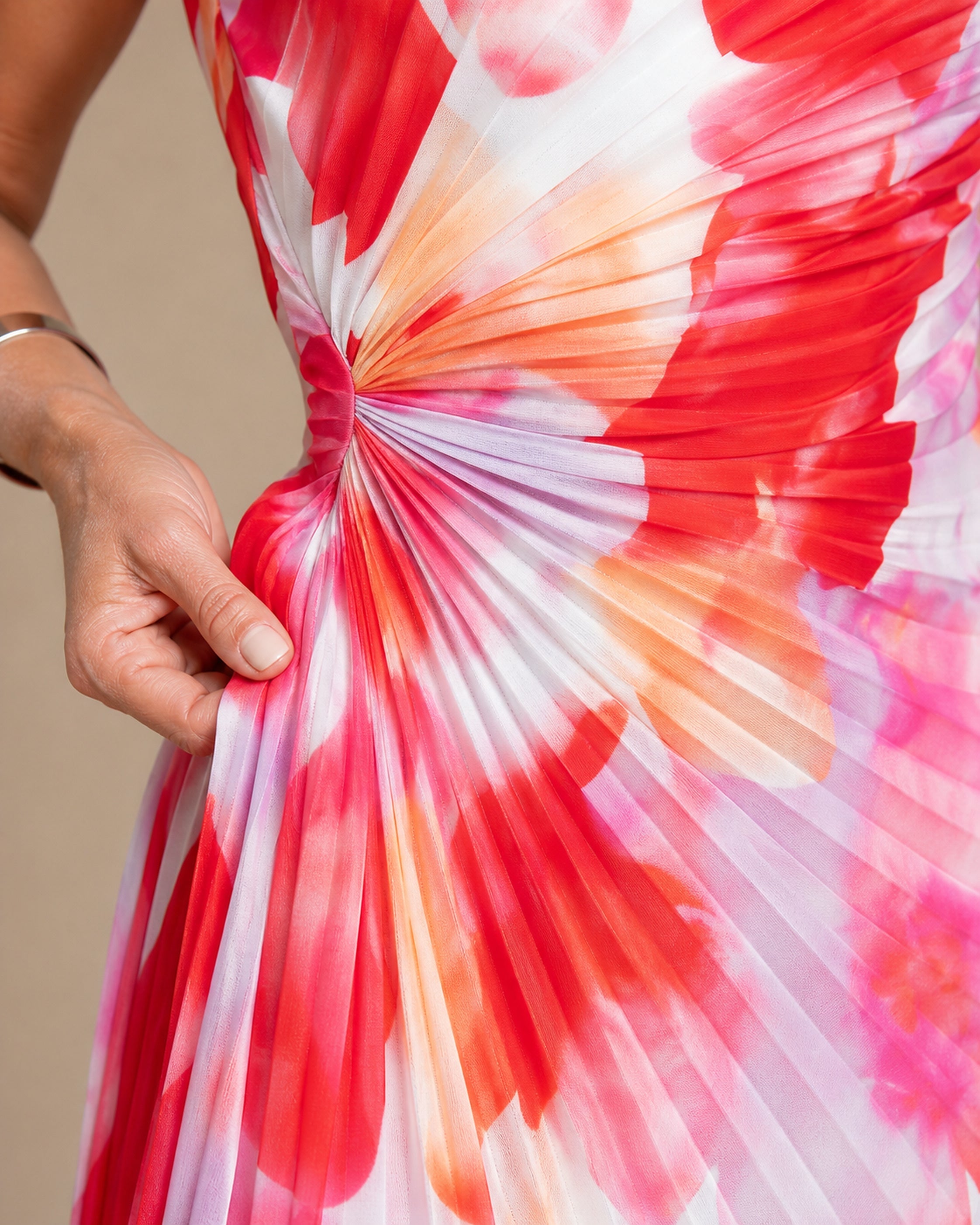 Rochie Taya – detaliu material