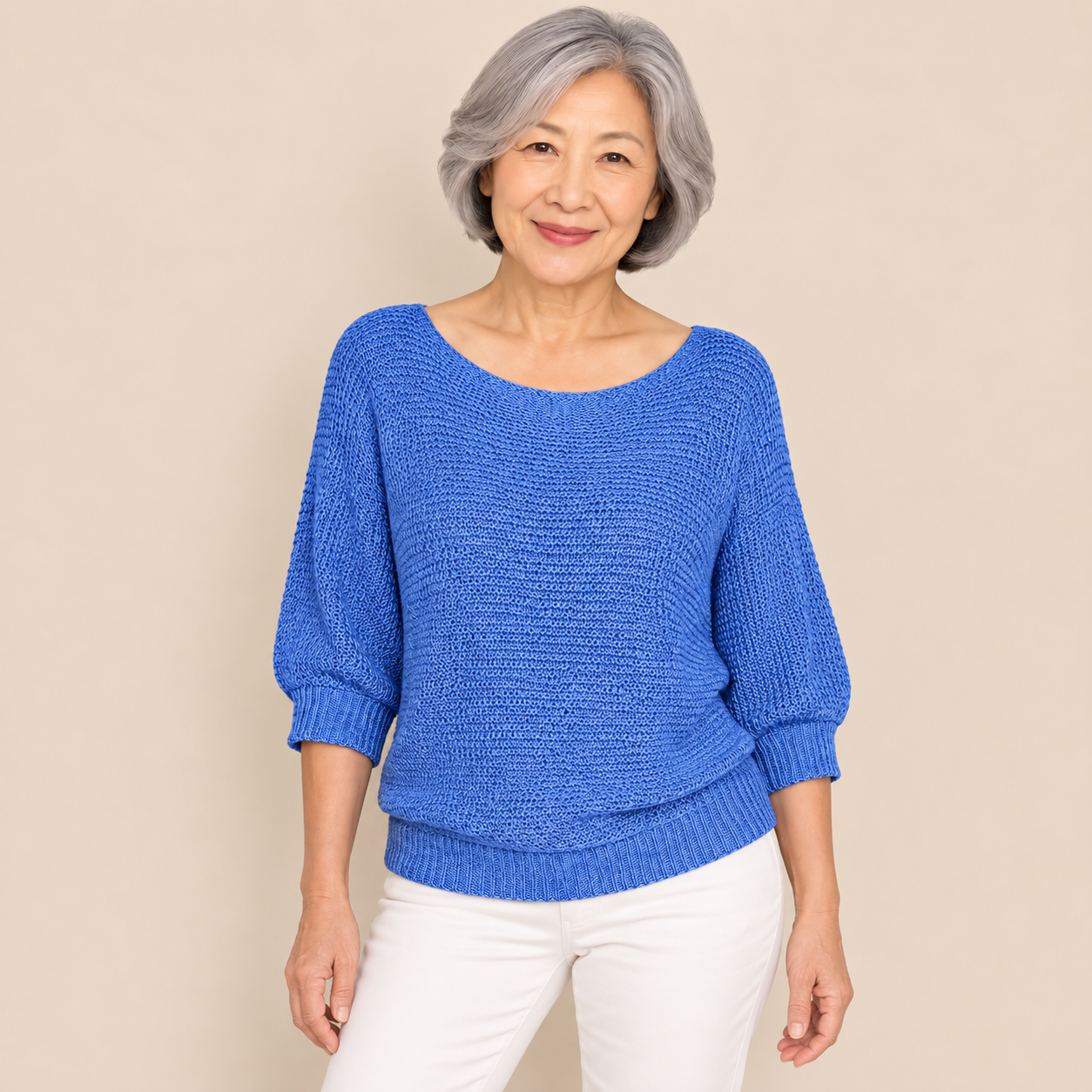 Teodora – Pullover – Blau