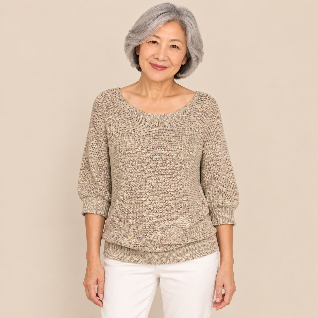 Teodora – Pullover – Beige