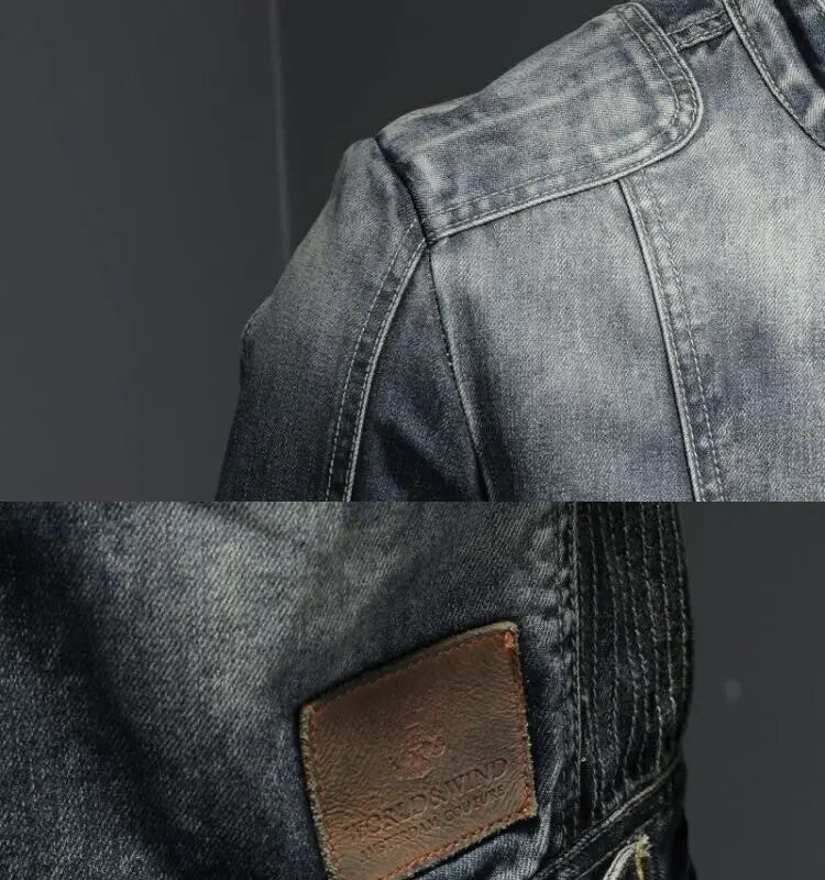 Matteo - Retro denim jacket XL