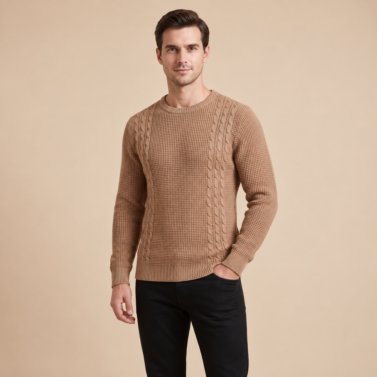 Tiberiu – Braun – Weitere Pose