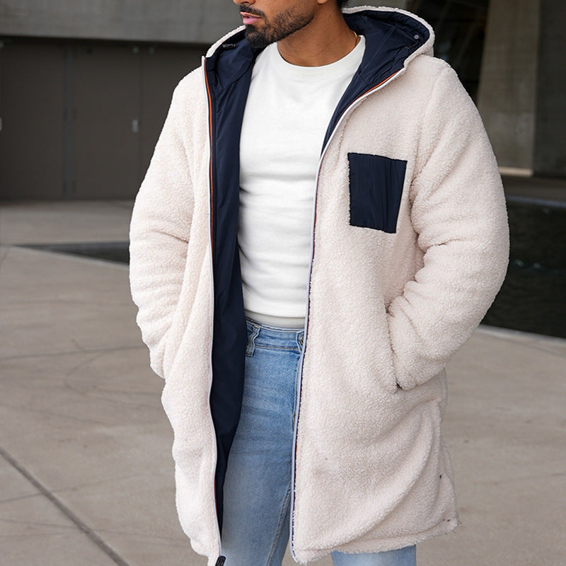 Rico Herrenjacke in Weiß/Blau