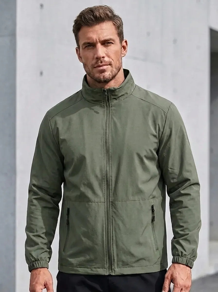 Adam Herren Sommerjacke in Grün