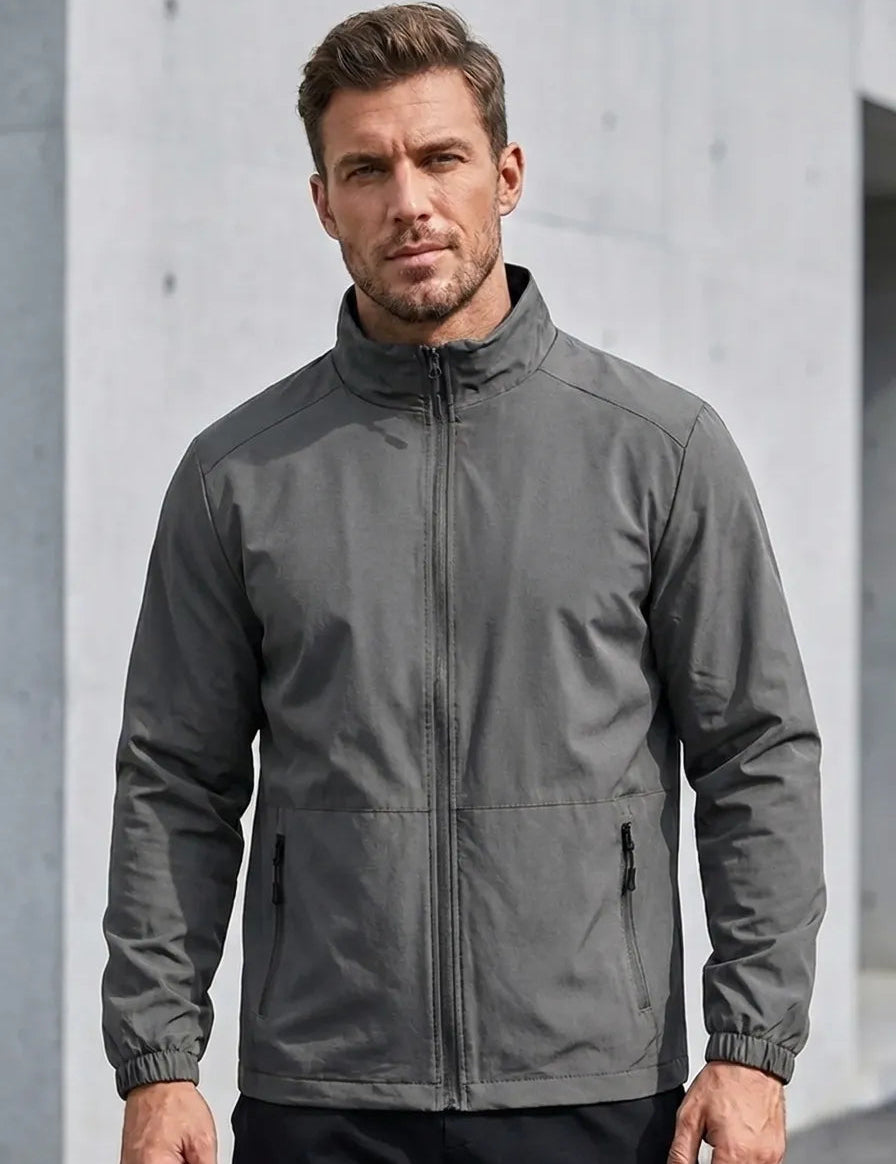 Adam Herren Sommerjacke in Grau