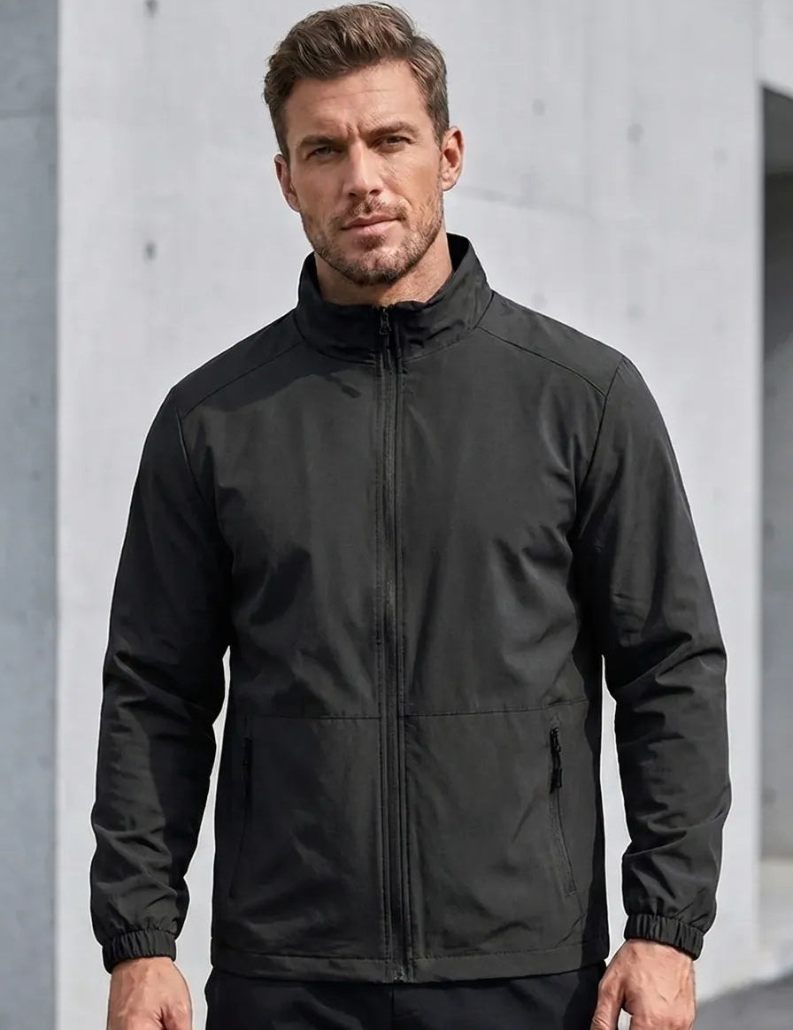 Adam Herren Sommerjacke in Schwarz