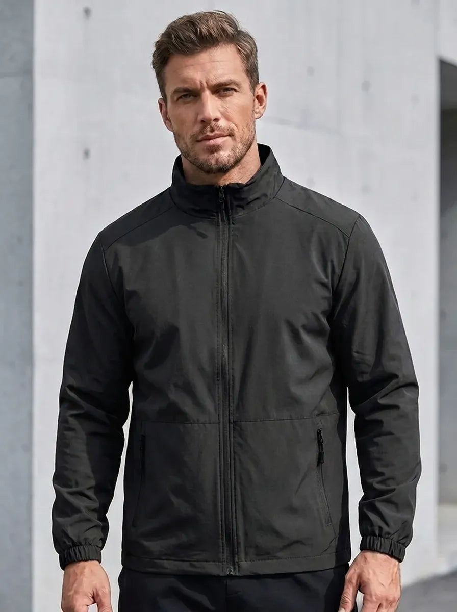 Adam Herren Sommerjacke in Schwarz