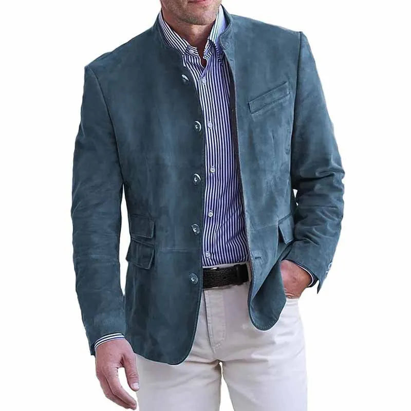 Aleo Herrenjacke in Meerblau