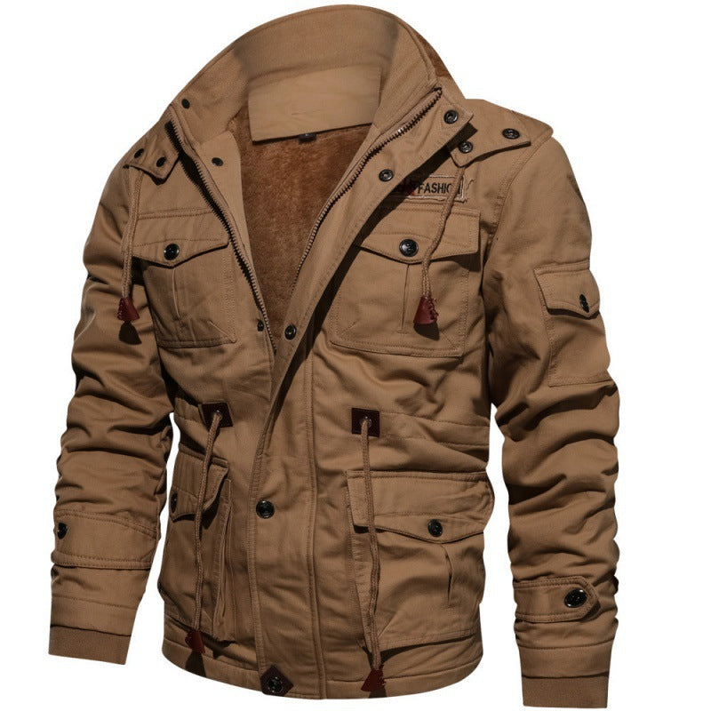 Alessandro Herren Winterjacke in Khaki