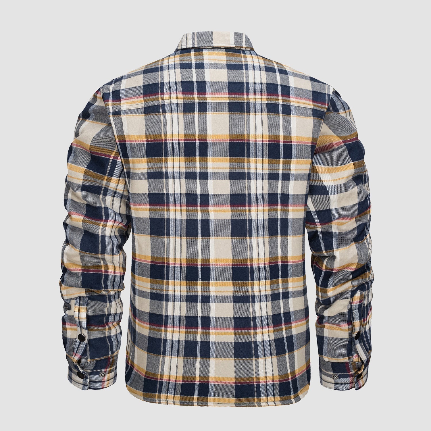 Alessio | Gefütterte Flanelljacke – Produktansicht 11
