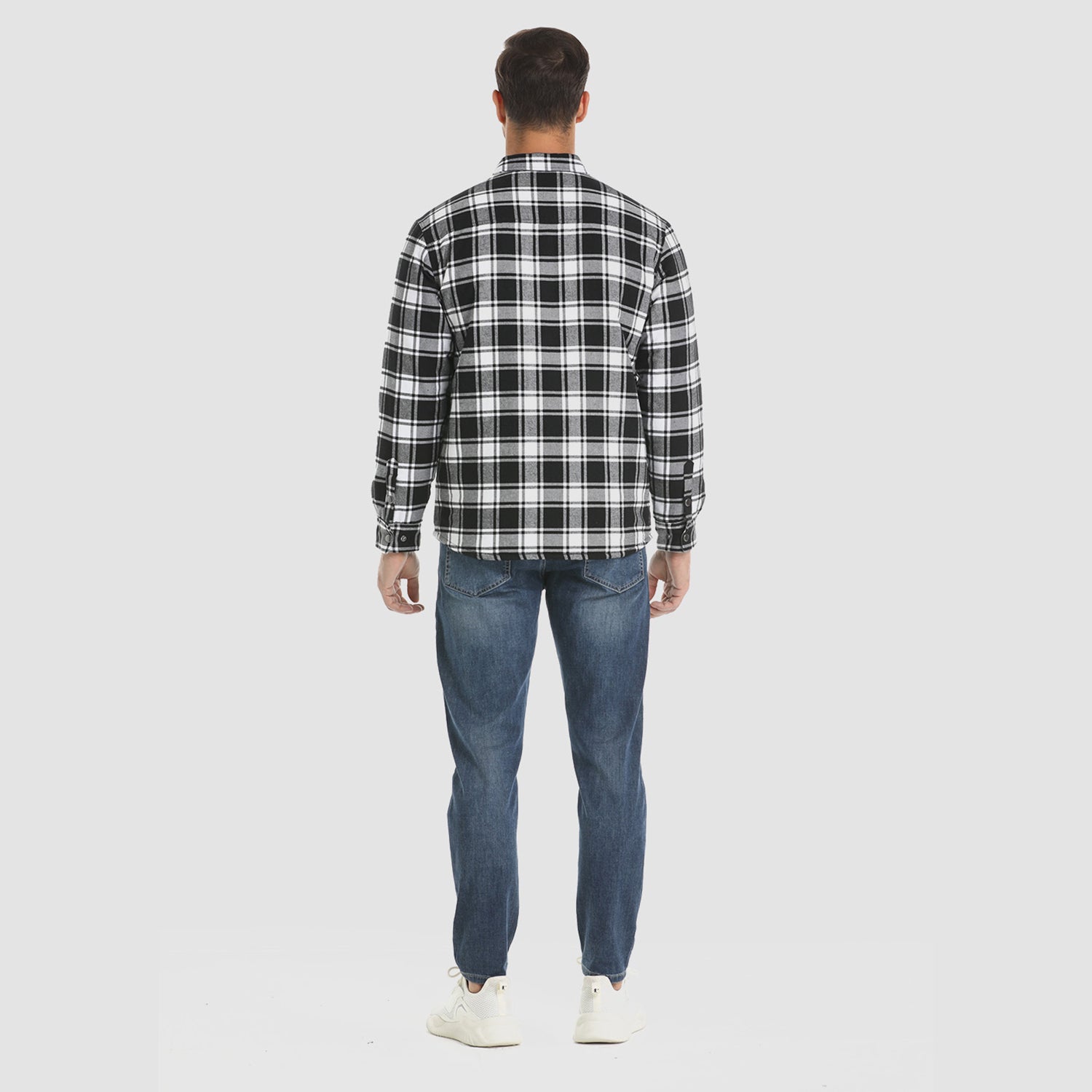 Alessio | Gefütterte Flanelljacke – Produktansicht 16