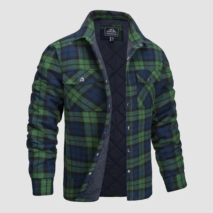 Alessio | Gefütterte Flanelljacke – Produktansicht 21