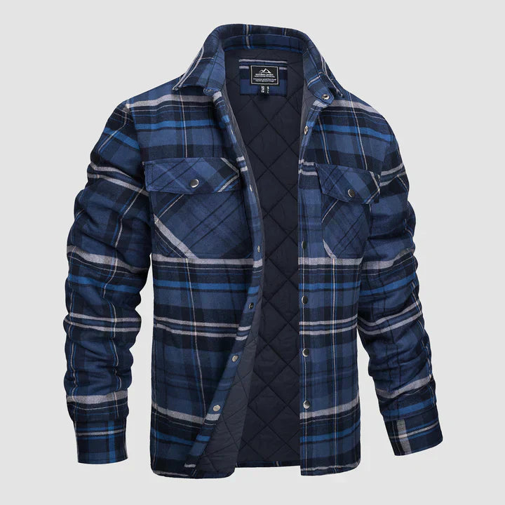 Alessio | Gefütterte Flanelljacke – Produktansicht 22