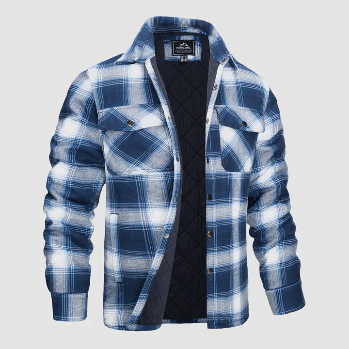 Alessio | Gefütterte Flanelljacke – Produktansicht 23