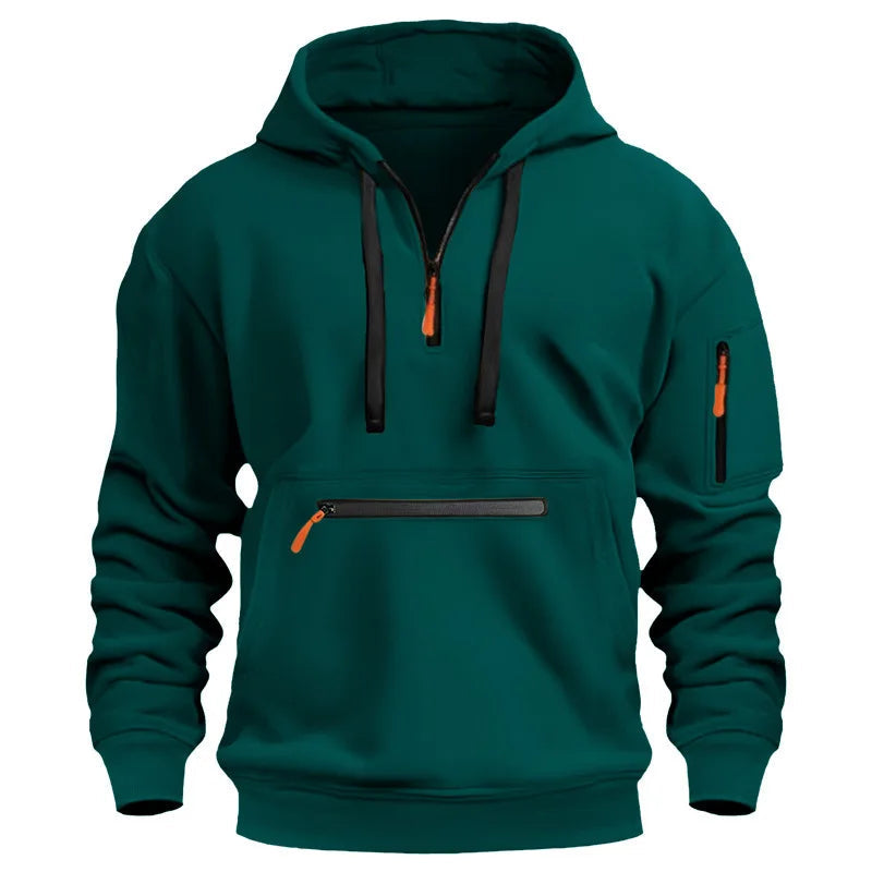 AlpenNord | Kapuzen-Zip-Up-Sweatshirt – Produktansicht 1