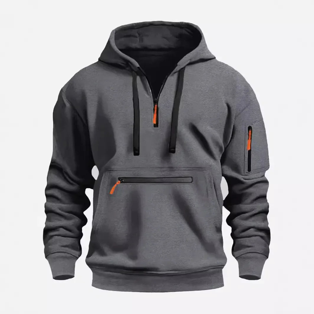 AlpenNord | Kapuzen-Zip-Up-Sweatshirt – Produktansicht 8