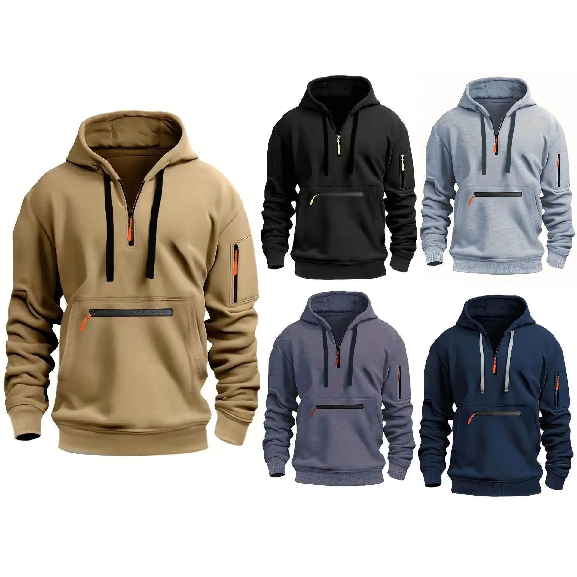 AlpenNord | Kapuzen-Zip-Up-Sweatshirt – Produktansicht 9
