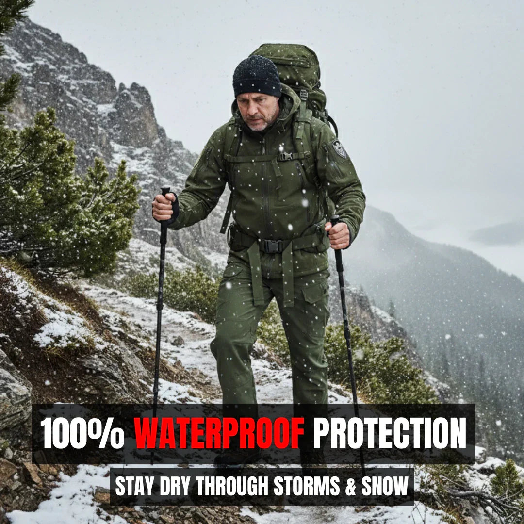 Alpha One | Wasserdichte Softshell-Jacke und Hose – Produktansicht 7