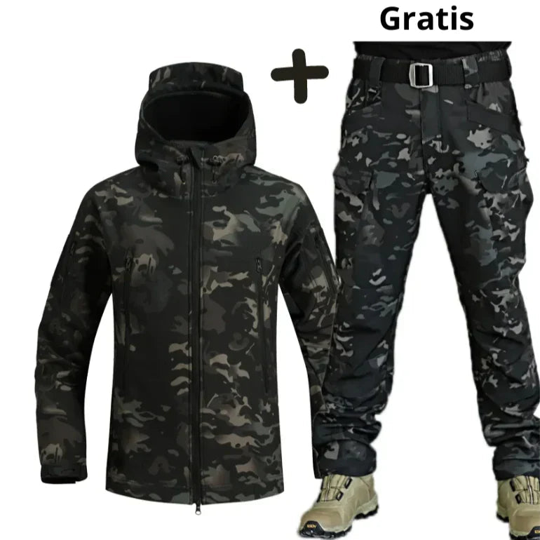 Athen | Windbreaker-Jacke mit Softshell-Hose – Produktansicht 6
