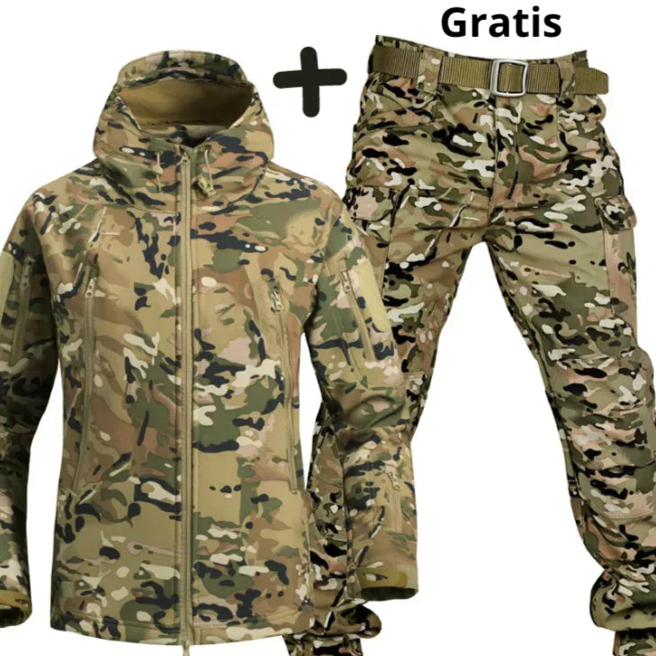 Athen | Windbreaker-Jacke mit Softshell-Hose – Produktansicht 2