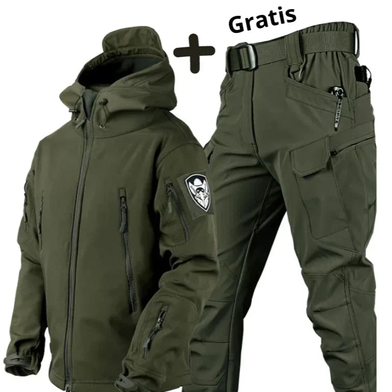 Athen | Windbreaker-Jacke mit Softshell-Hose – Produktansicht 3