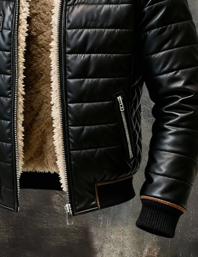 Brunon | Premium-Steppjacke mit Plüschfutter – Produktansicht 3