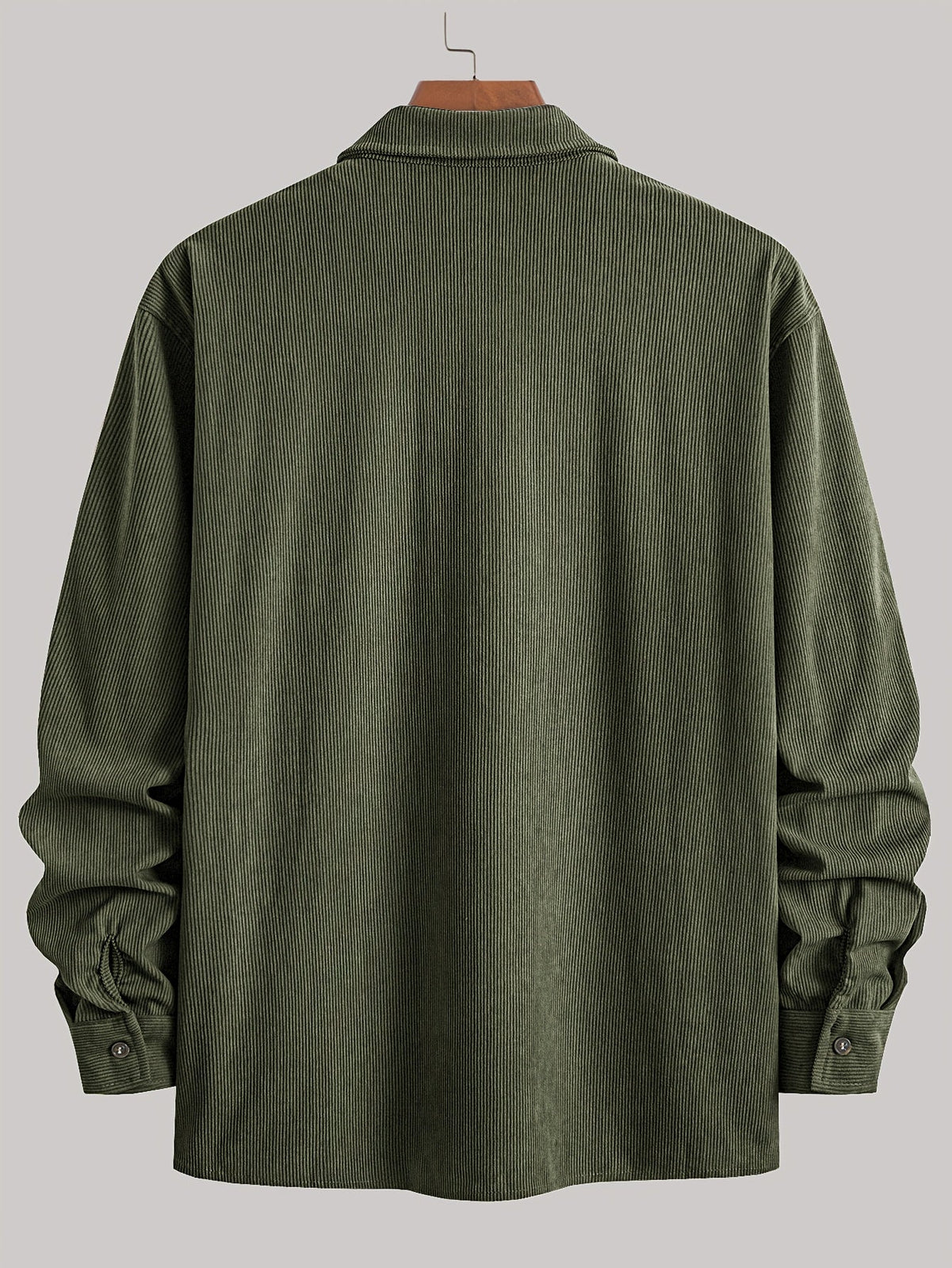 Bryce | Langarm-Overshirt mit Taschen – Produktansicht 9