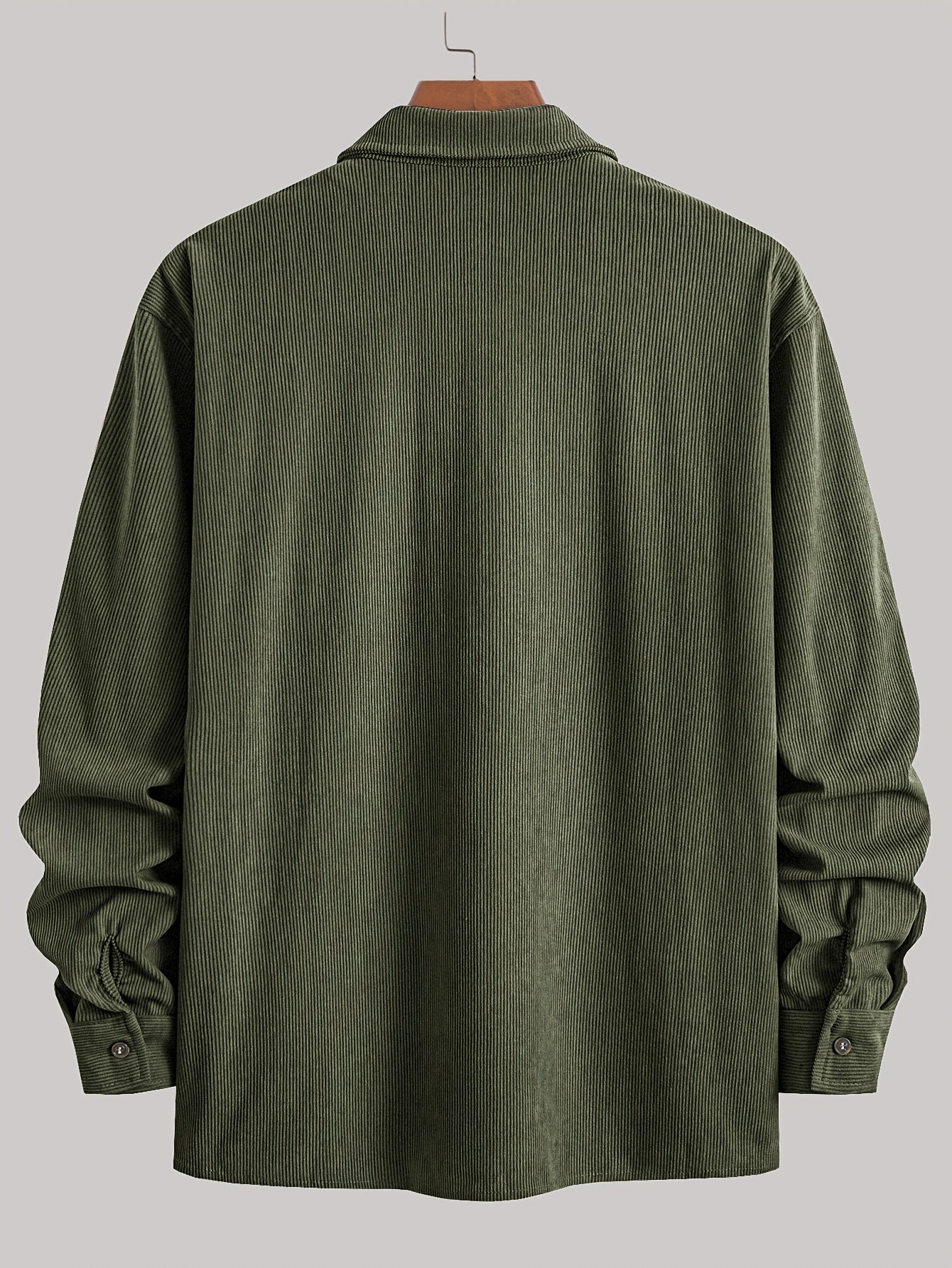 Bryce | Langarm-Overshirt mit Taschen – Produktansicht 9