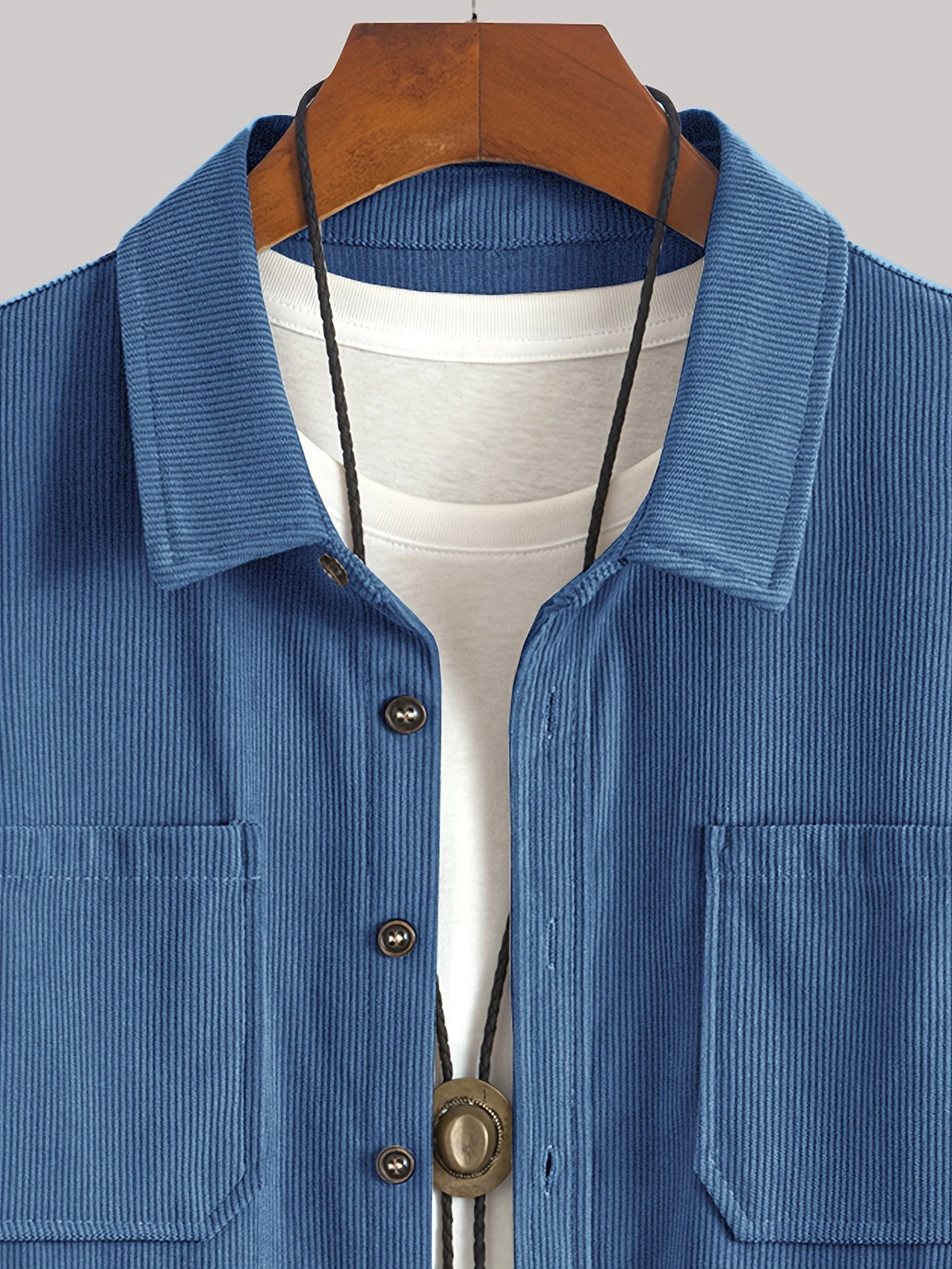 Bryce | Langarm-Overshirt mit Taschen – Produktansicht 26